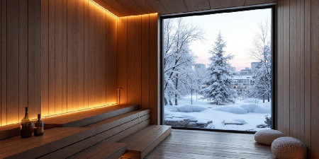 Παραδοσιακή σάουνα στη Φινλανδία